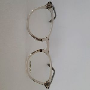 Tom Ford transparent glasses